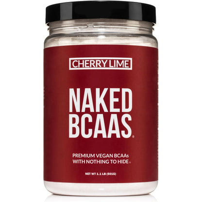 Naked Bcaas Amino Acids Powder, Only 1 Ingredient, Pure 2:1:1 Formula, Vegan Unflavored Branched Chain Amino Acids, Instantized All Natural BCAA Supplement - 500 Grams, 100 Servings