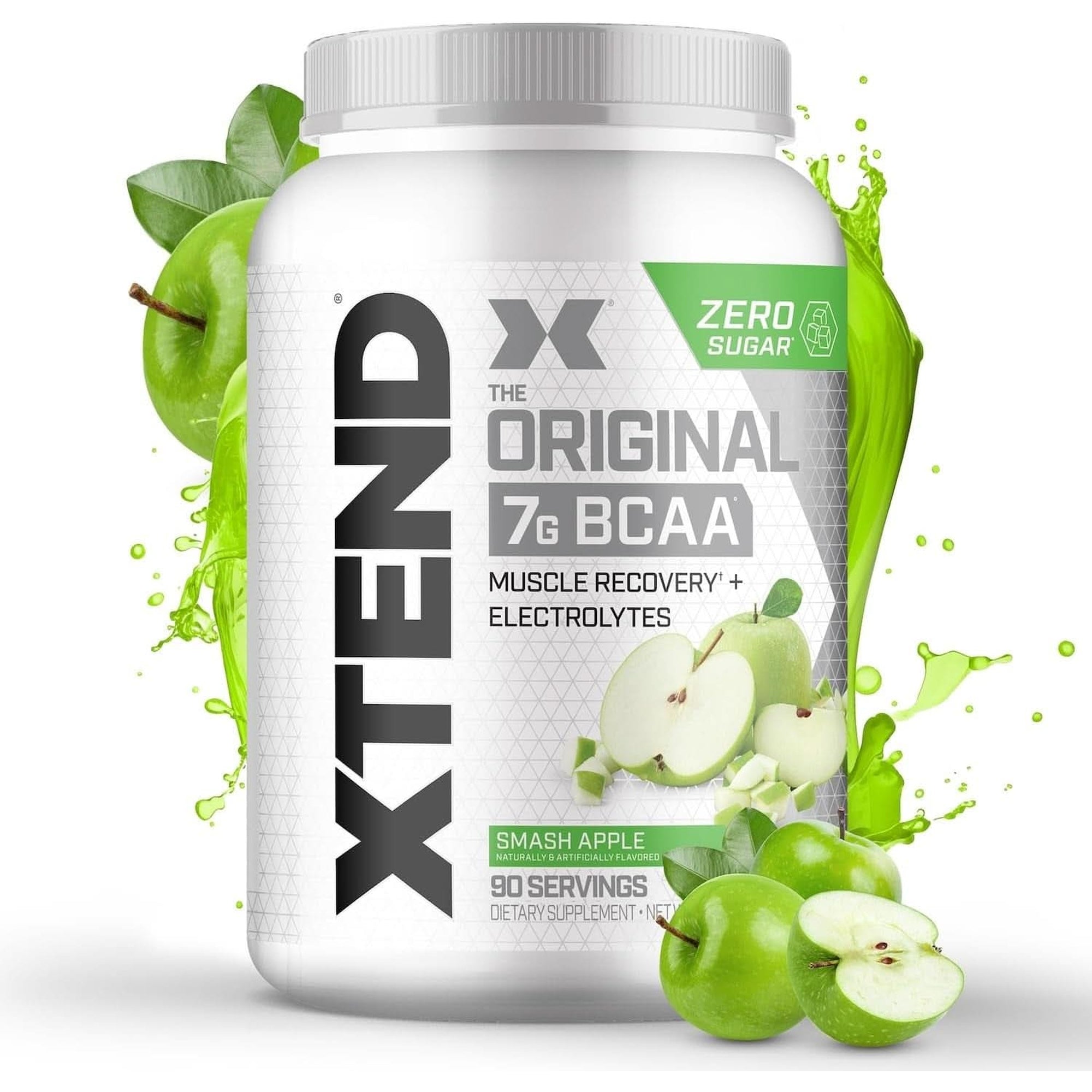 Xtend XTEND Original BCAA Powder 7G BCAA and 2.5G L-Glutamine, Sugar Free Post Workout Muscle Recovery Drink with Amino Acids for Men & Women, 30 Servings