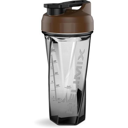 HELIMIX 2.0 Vortex Blender Shaker Bottle Holds Upto 28Oz | No Blending Ball or Whisk | USA Made | Portable Pre Workout Whey Protein Drink Cup | Mixes Cocktails Smoothies Shakes | Top Rack Safe