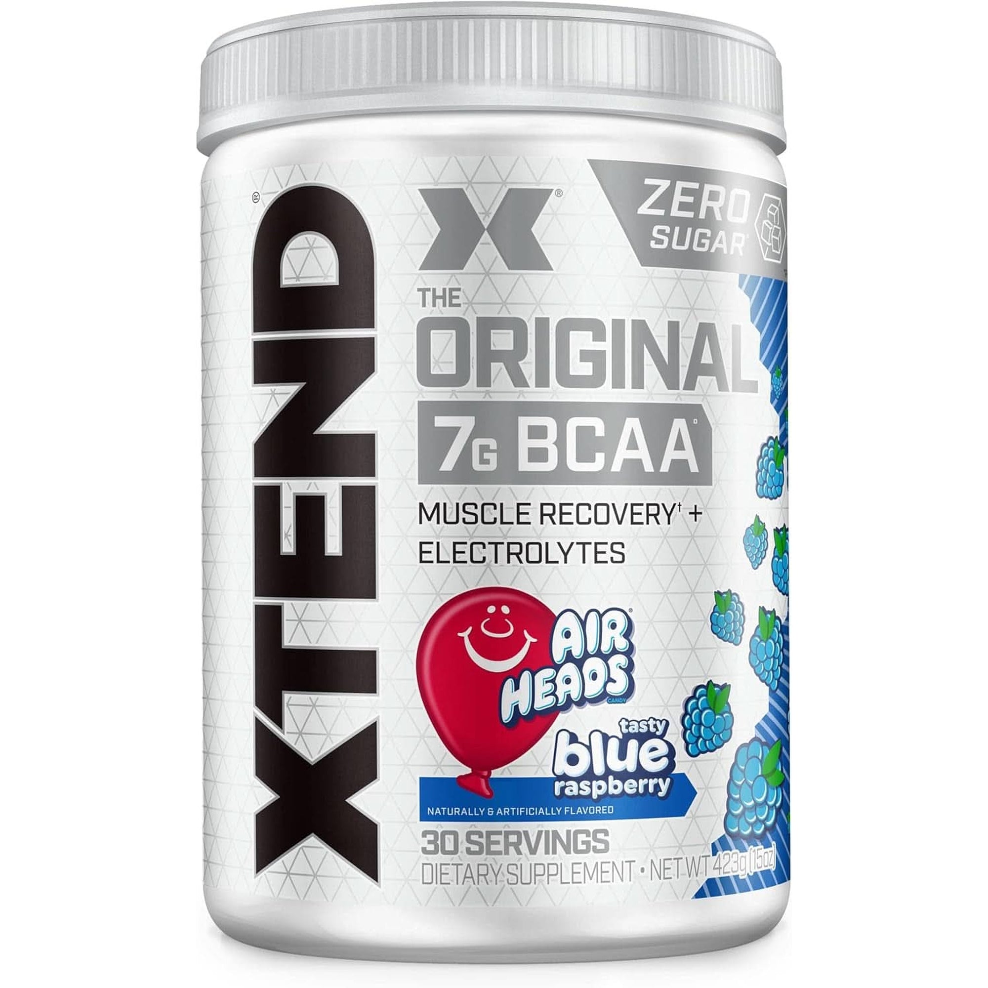 Xtend XTEND Original BCAA Powder 7G BCAA and 2.5G L-Glutamine, Sugar Free Post Workout Muscle Recovery Drink with Amino Acids for Men & Women, 30 Servings