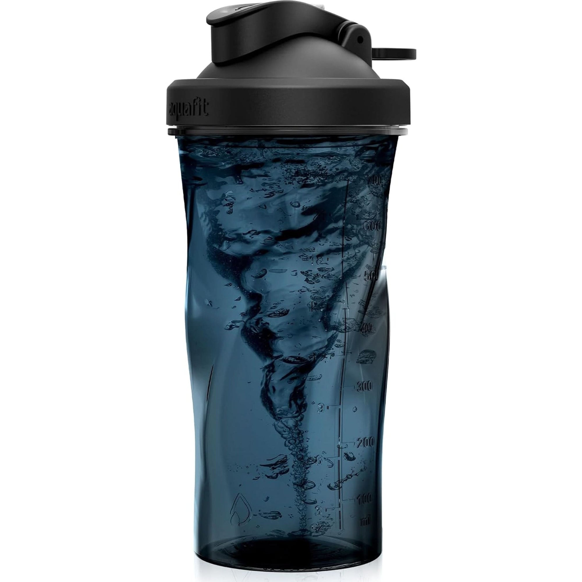 AQUAFIT Protein Shaker Bottle - Shaker Cups for Protein Shakes - Shaker Bottles for Protein Mixes, Protein Shaker Cup Bottle, Workout Shaker Bottle, Protein Shake Bottle, Mixer Bottle All-Black