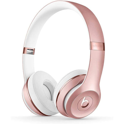 Beats Solo3 Wireless On-Ear Headphones - Satin Gold (Latest Model)