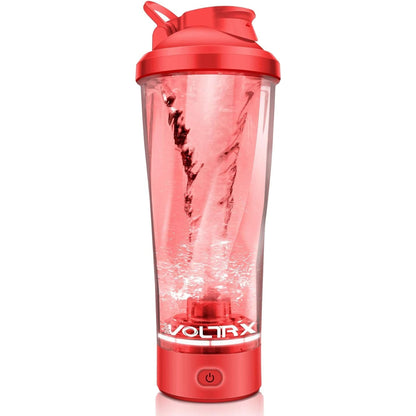 VOLTRX Premium Electric Protein Shaker Bottle, Made with Tritan - BPA Free - 30 Oz Vortex Portable Mixer Cup/Usb Rechargeable Shaker Cups for Protein Shakes