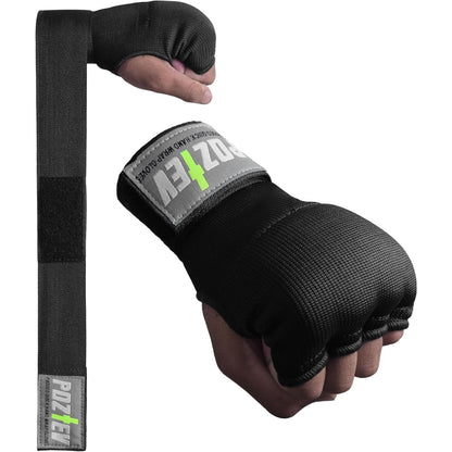 Boxing Hand Wraps for Men & Women - Boxing Quick Wraps Inner Gloves Kickboxing Handwraps for Boxing Gloves Gear Knuckle Support Elastic Wrist Straps for Training MMA Shadowboxing Muay Thai