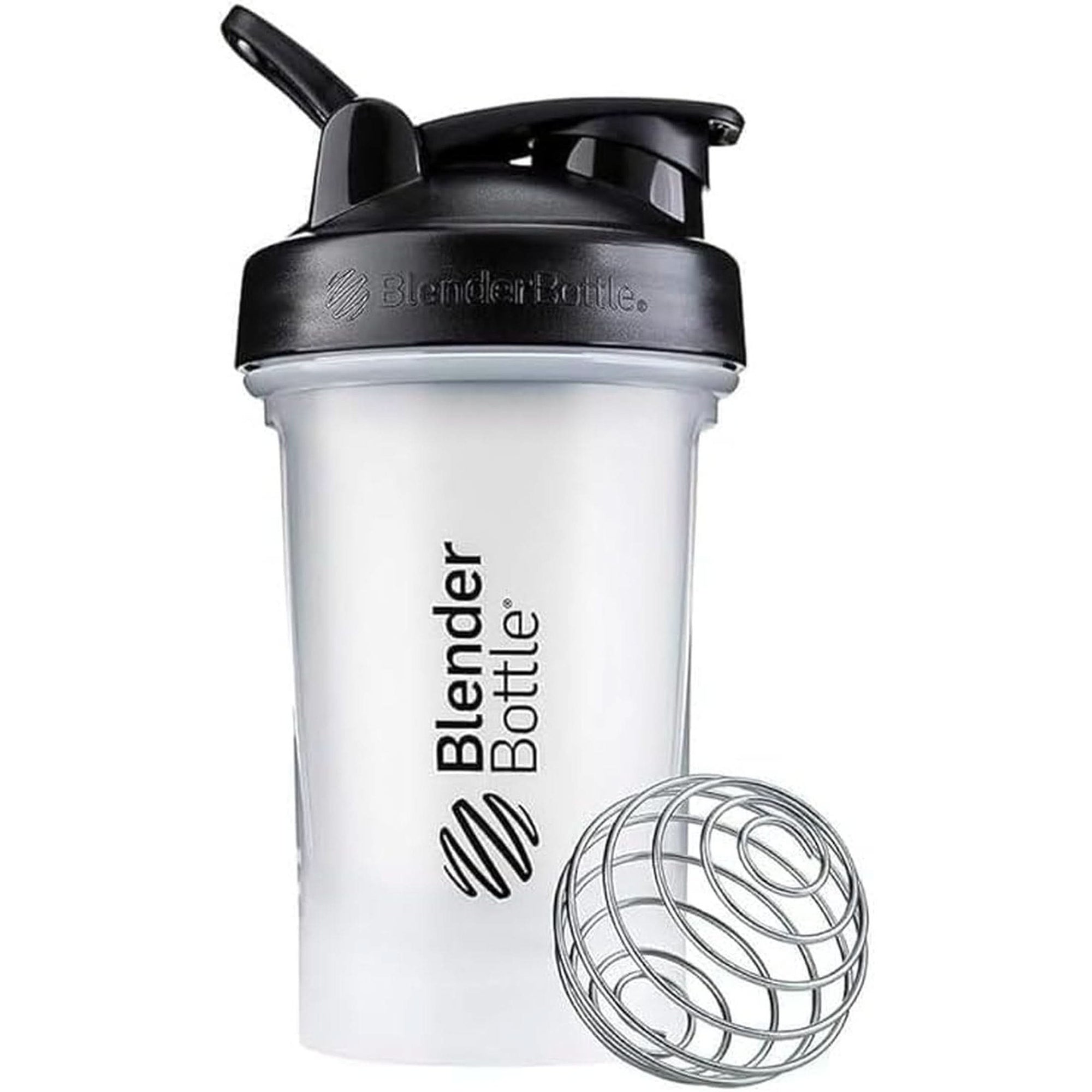 Blenderbottle Classic V2 Shaker Bottle Perfect for Protein Shakes and Pre Workout, 28-Ounce, Grey/Black, Black Shadow