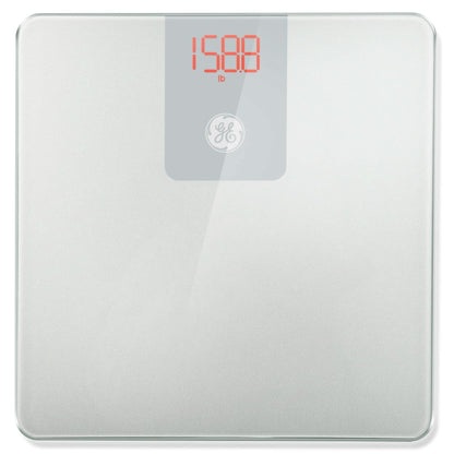 GE Digital Smart Bathroom Scale - Accurate Bluetooth Body Weight and BMI - Electronic Black Scale, 400Lb Capacity