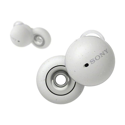 Sony Linkbuds Truly Wireless Earbud Headphones with an Open-Ring Design for Ambient Sounds and Alexa Built-In, Bluetooth Ear Buds Compatible with Iphone and Android, White