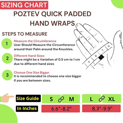 Boxing Hand Wraps for Men & Women - Boxing Quick Wraps Inner Gloves Kickboxing Handwraps for Boxing Gloves Gear Knuckle Support Elastic Wrist Straps for Training MMA Shadowboxing Muay Thai