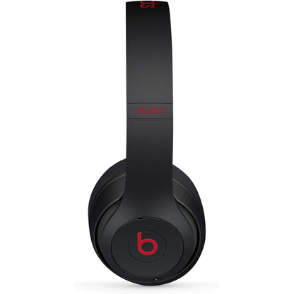 Beats Studio3 Decade Collection Wireless Over-Ear Headphones - Defiant Black/Red (Renewed)