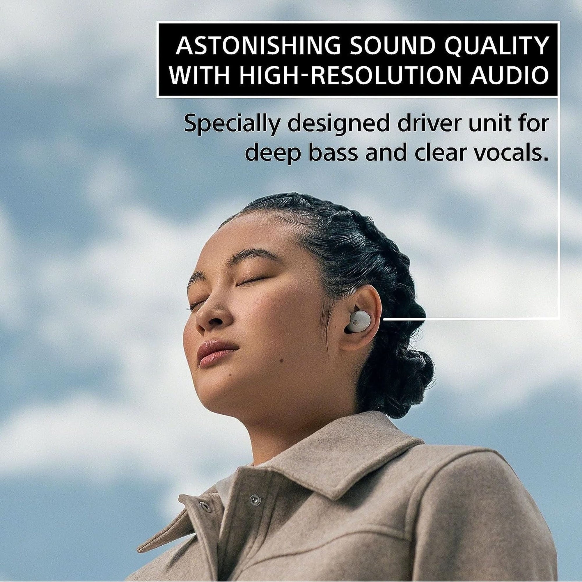 Sony WF-1000XM5 Wf Xm5, the Best Truly Wireless Noise Cancelling Earbuds, Made from Recycled Plastic Materials, Clear Bluetooth Signal, Adaptive Sound Control with AI, Xm5 Earbuds, Black