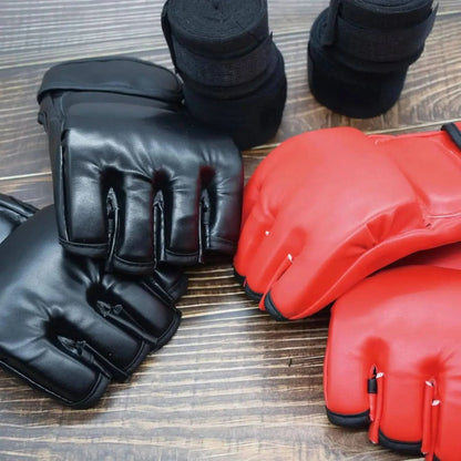 2 Pairs Boxing MMA & Kickboxing Gloves Cyiwniao