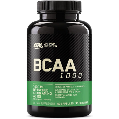 Optimum Nutrition Instantized BCAA Capsules, Keto Friendly Branched Chain Essential Amino Acids, 1000Mg, 400 Count