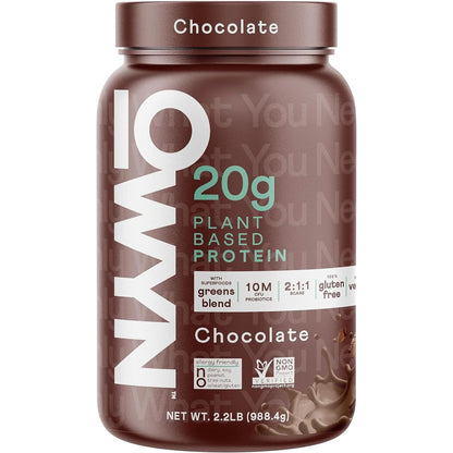 OWYN Only What You Need Pro Elite Vegan 30G Plant-Based High Protein Powder, Zero Sugar (Dark Chocolate, 2.9 Lbs)