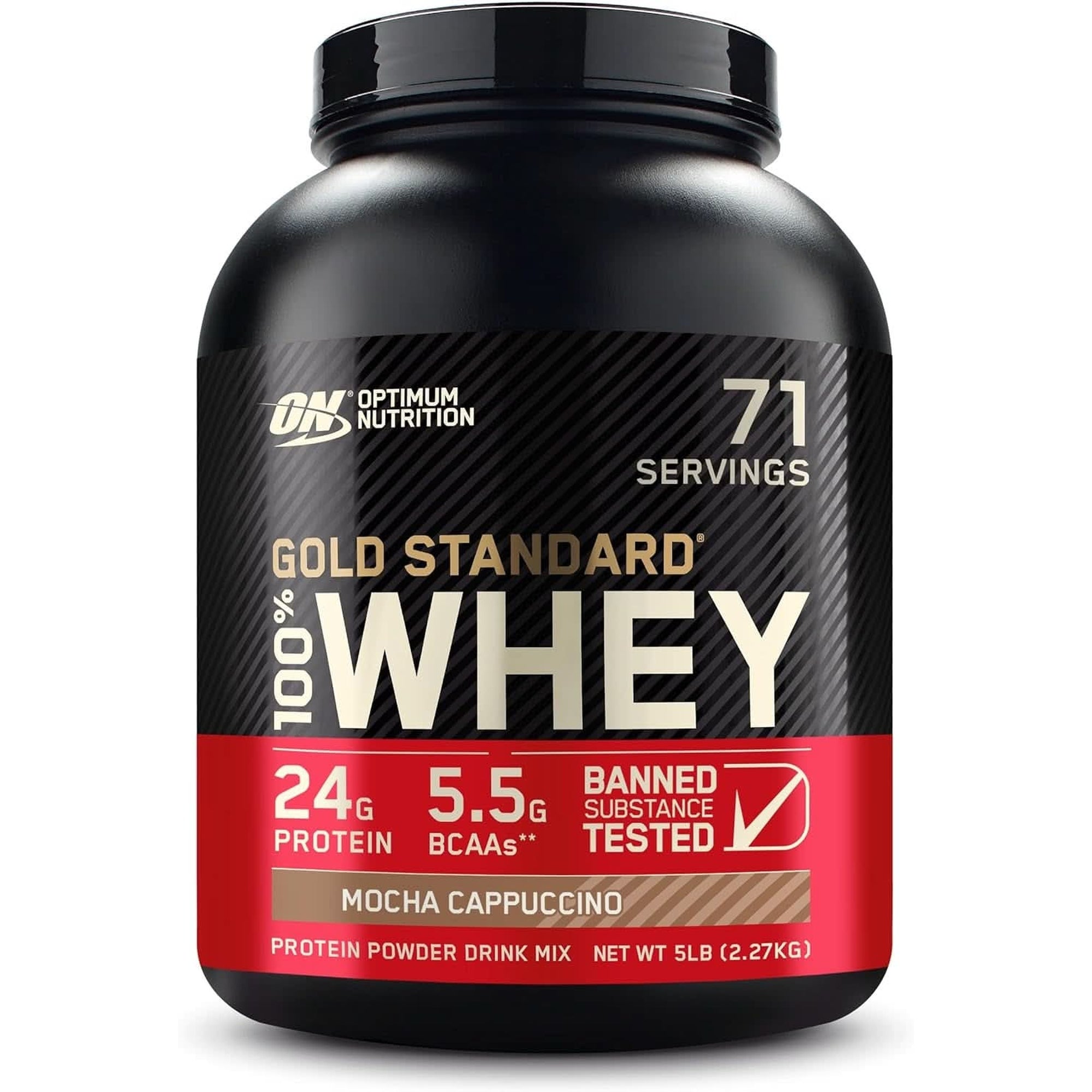 Optimum Nutrition Gold Standard 100% Whey Protein Powder, Double Rich Chocolate, 2 Pound (Packaging May Vary)