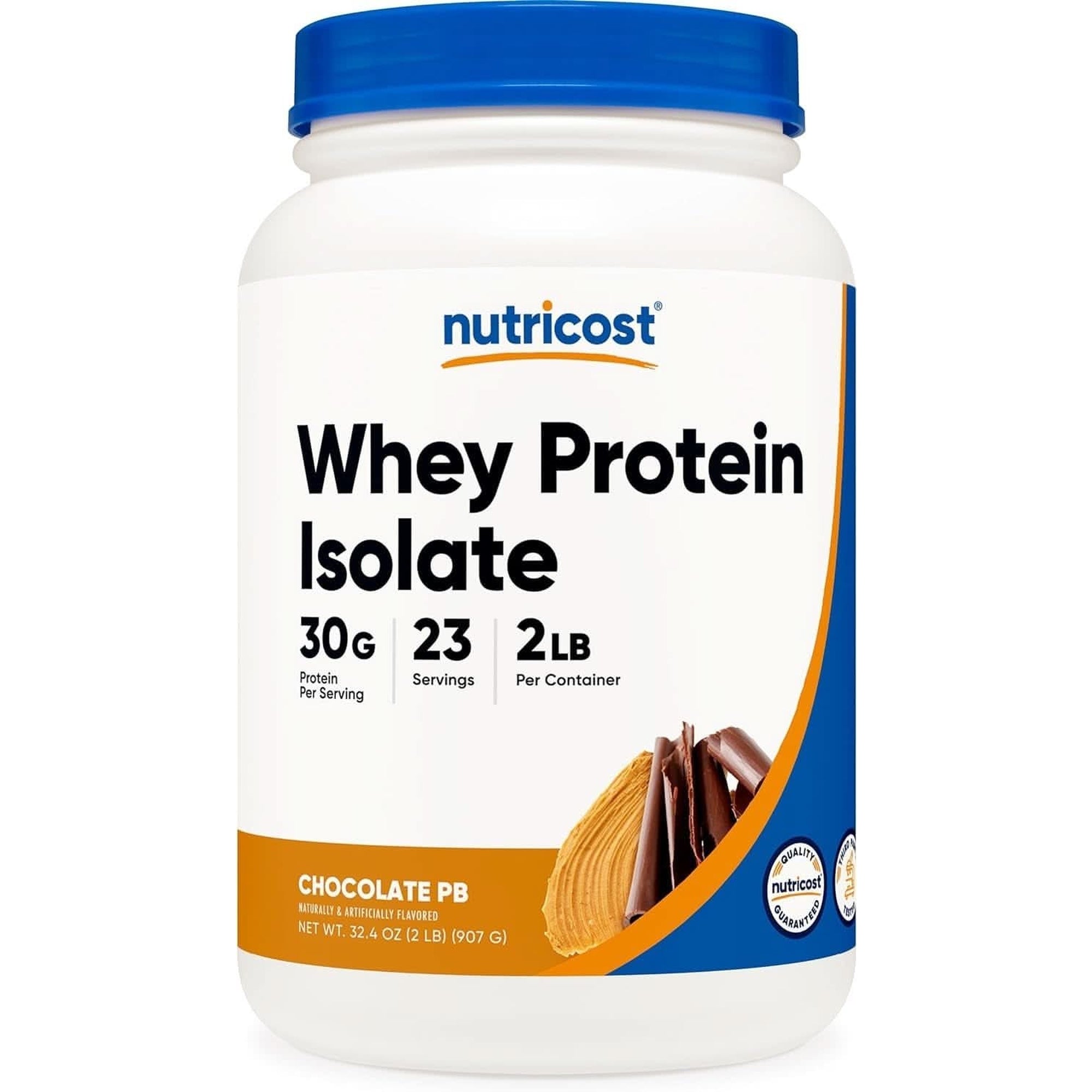 Nutricost Isolate Whey Protein Powder, Vanilla, 5 Pounds