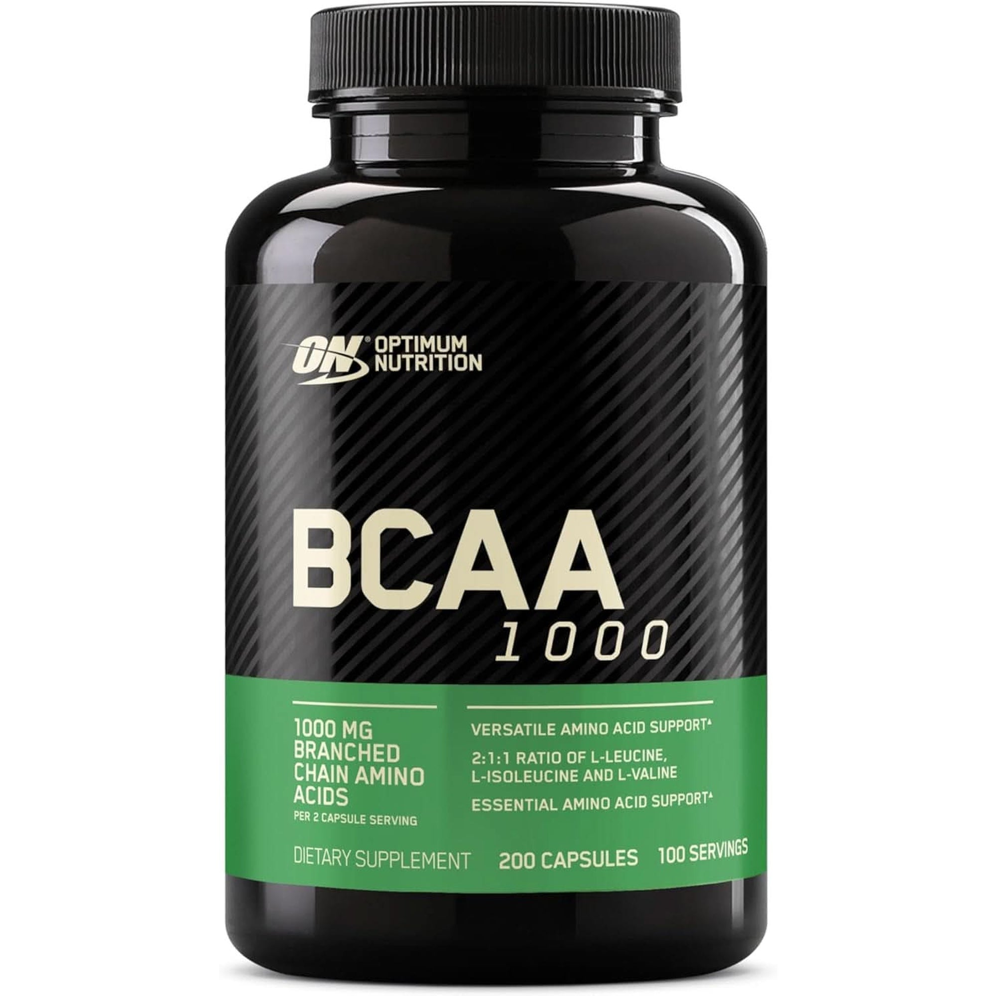 Optimum Nutrition Instantized BCAA Capsules, Keto Friendly Branched Chain Essential Amino Acids, 1000Mg, 400 Count