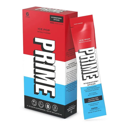 PRIME HYDRATION+ Sticks VARIETY PACK | Hydration Powder Single Serve Sticks | Electrolyte Powder on the Go | Low Sugar | Caffeine-Free | Vegan | 30 Sticks