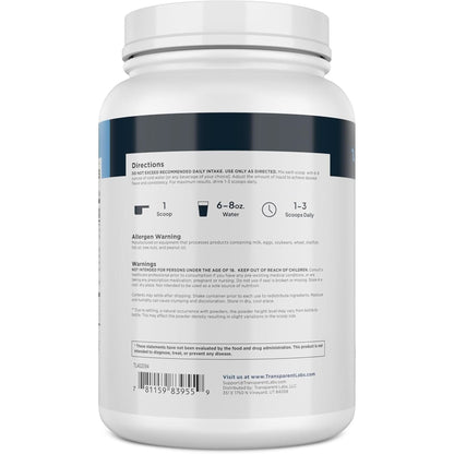 Transparent Labs Grass-Fed Whey Protein Isolate - Natural Flavor, Gluten Free Whey Protein Powder W/ 28G of Protein per Serving & 9 Essential Amino Acids - 30 Servings, Chocolate Peanut Butter