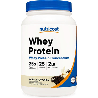 Nutricost Whey Protein Powder, Unflavored, 5 Pounds - from Whey Protein Concentrate