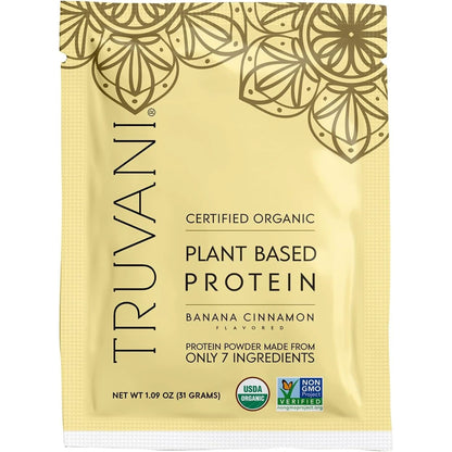 Truvani Pea Protein Powder, Vanilla, 20.9Oz, 1Pk, 20 Servings