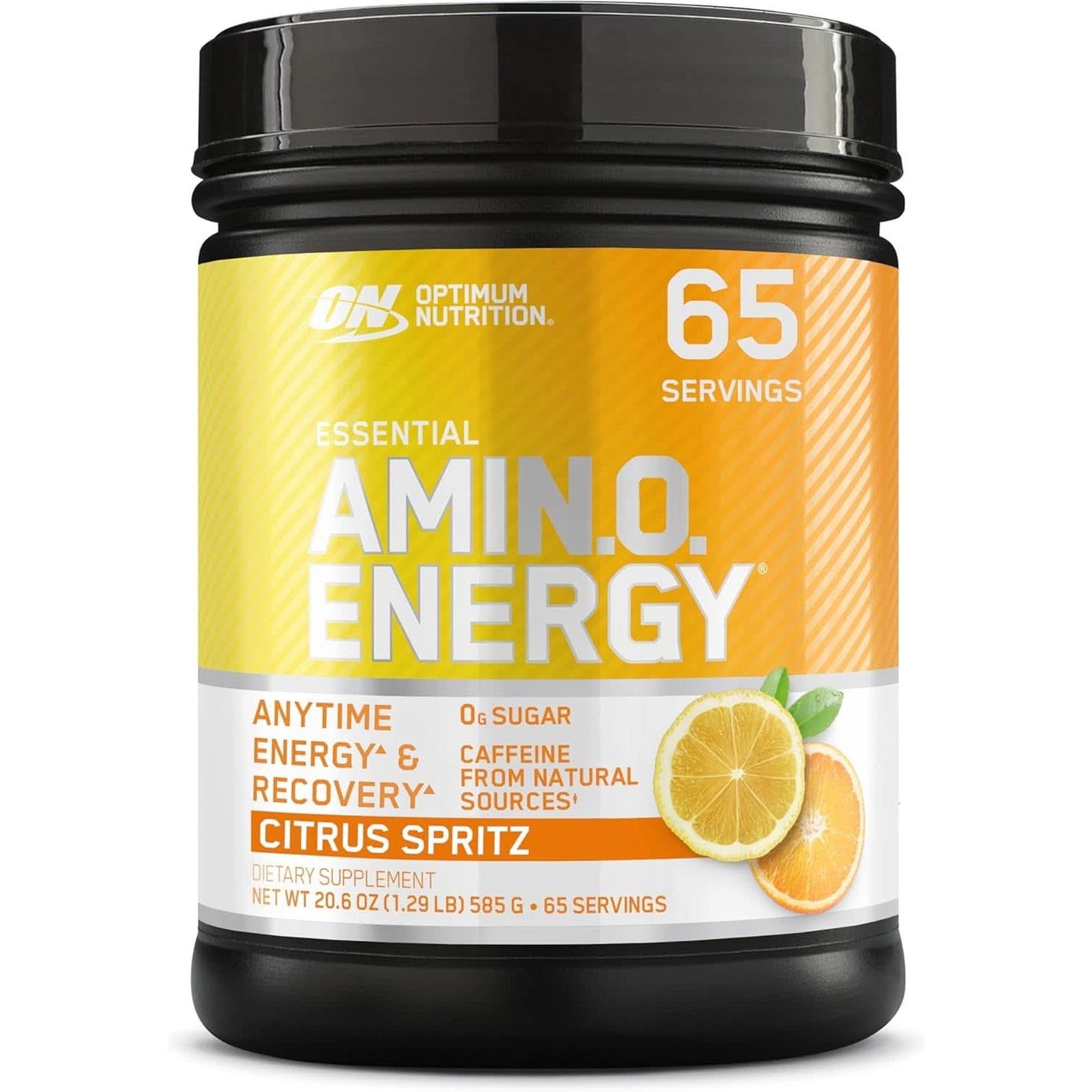 Optimum Nutrition Amino Energy - Pre Workout with Green Tea, BCAA, Amino Acids, Keto Friendly, Green Coffee Extract, Energy Powder - Blue Raspberry, 30 Servings (Packaging May Vary)