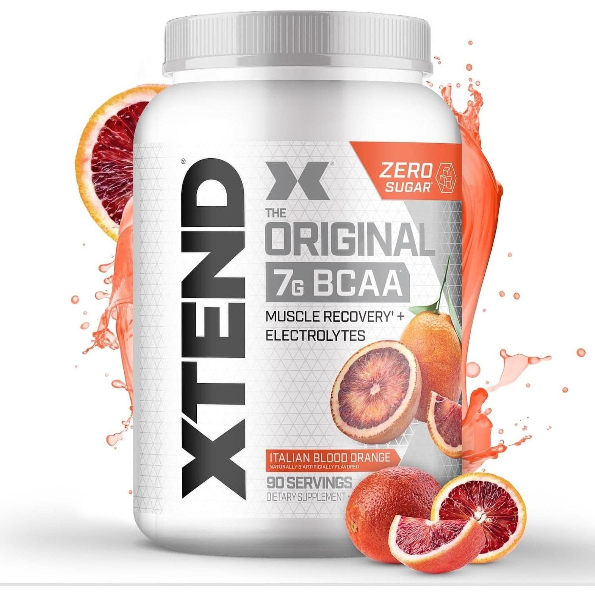 Xtend XTEND Original BCAA Powder 7G BCAA and 2.5G L-Glutamine, Sugar Free Post Workout Muscle Recovery Drink with Amino Acids for Men & Women, 30 Servings