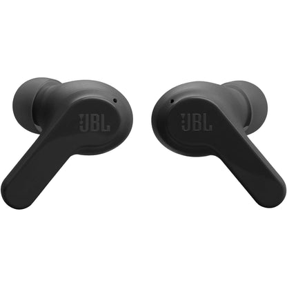 JBL Vibe Beam - True Wireless JBL Deep Bass Sound Earbuds, Bluetooth 5.2, Water & Dust Resistant, Hands-Free Call with Voiceaware, up to 32 Hours of Battery Life Black