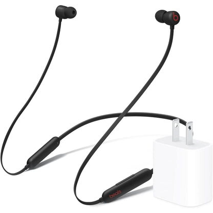 Beats Flex Wireless Earbuds - Apple W1 Headphone Chip, Magnetic Earphones, Class 1 Bluetooth, 12 Hours of Listening Time, Built-In Microphone - Smoke Gray