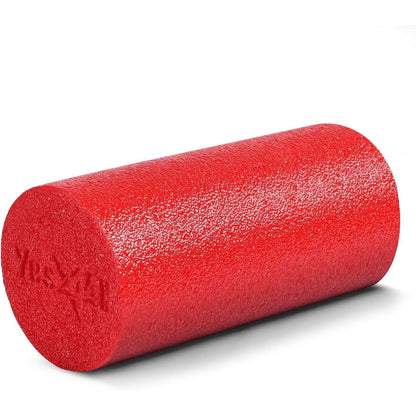 Yes4All Low Density round PE 12/18/ 24/36 Inch Foam Rollers for Muscle Massage, Yoga Core Exercise & Physical Therapy