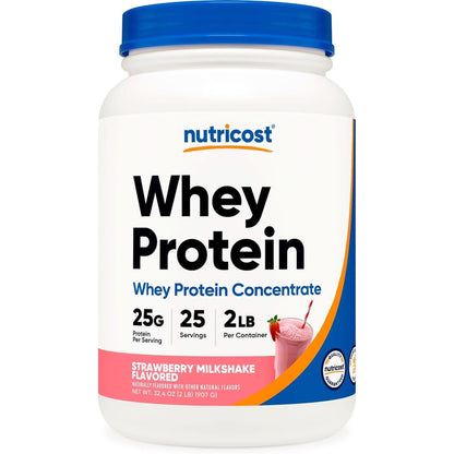 Nutricost Whey Protein Powder, Unflavored, 5 Pounds - from Whey Protein Concentrate