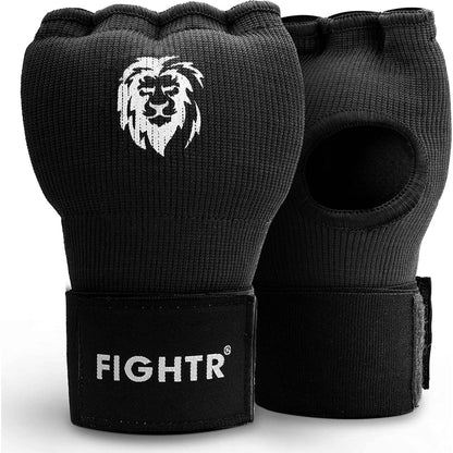 FIGHTR® Premium Gel Inner Gloves - Quick Wrapping & More Stability | Gel Hand Wraps for Boxing, MMA, Muay Thai, & Martial Arts | with Long Wrist Wrap