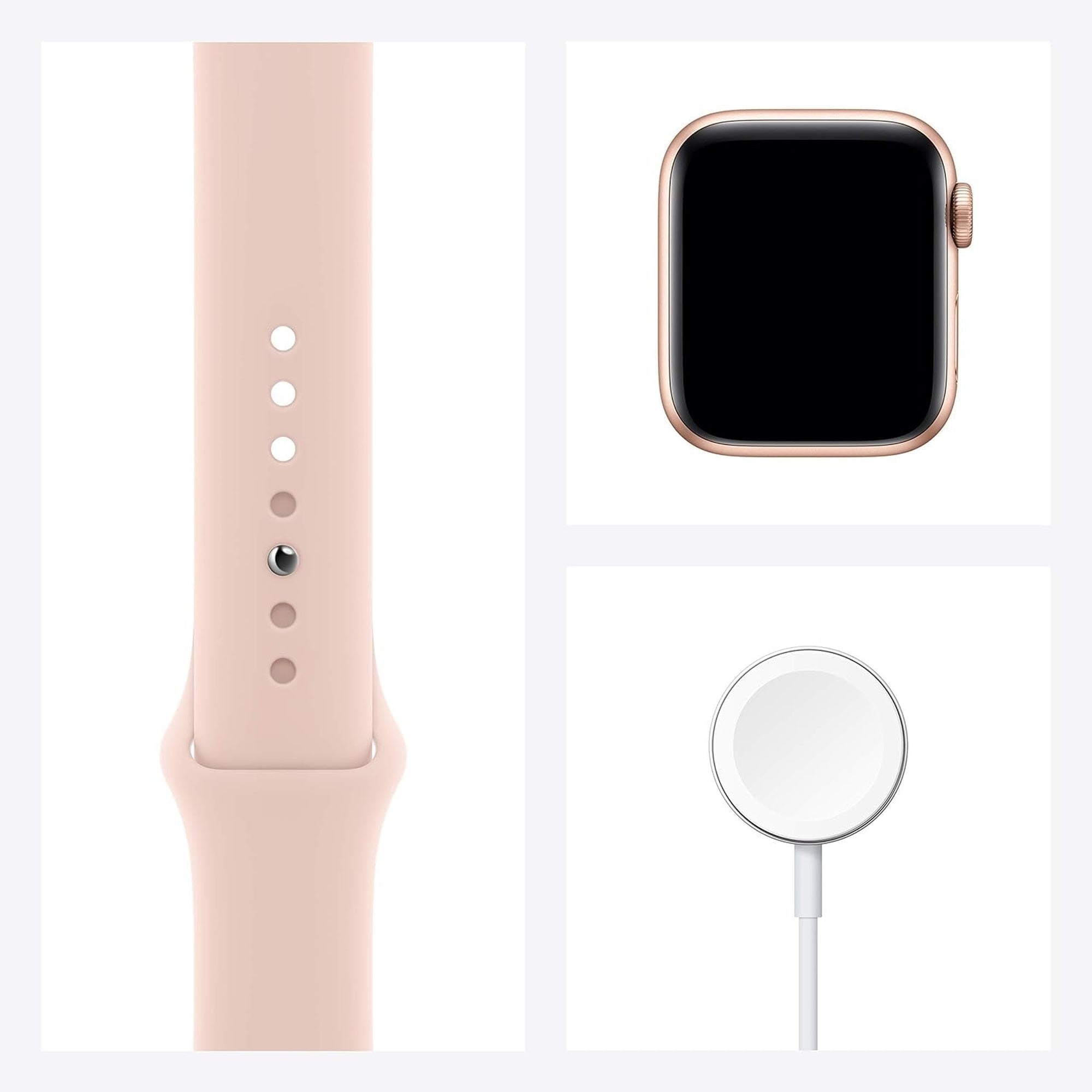 Apple Watch Series 6 (GPS, 40Mm) - Gold Aluminum Case with Pink Sand Sport Band (Renewed)