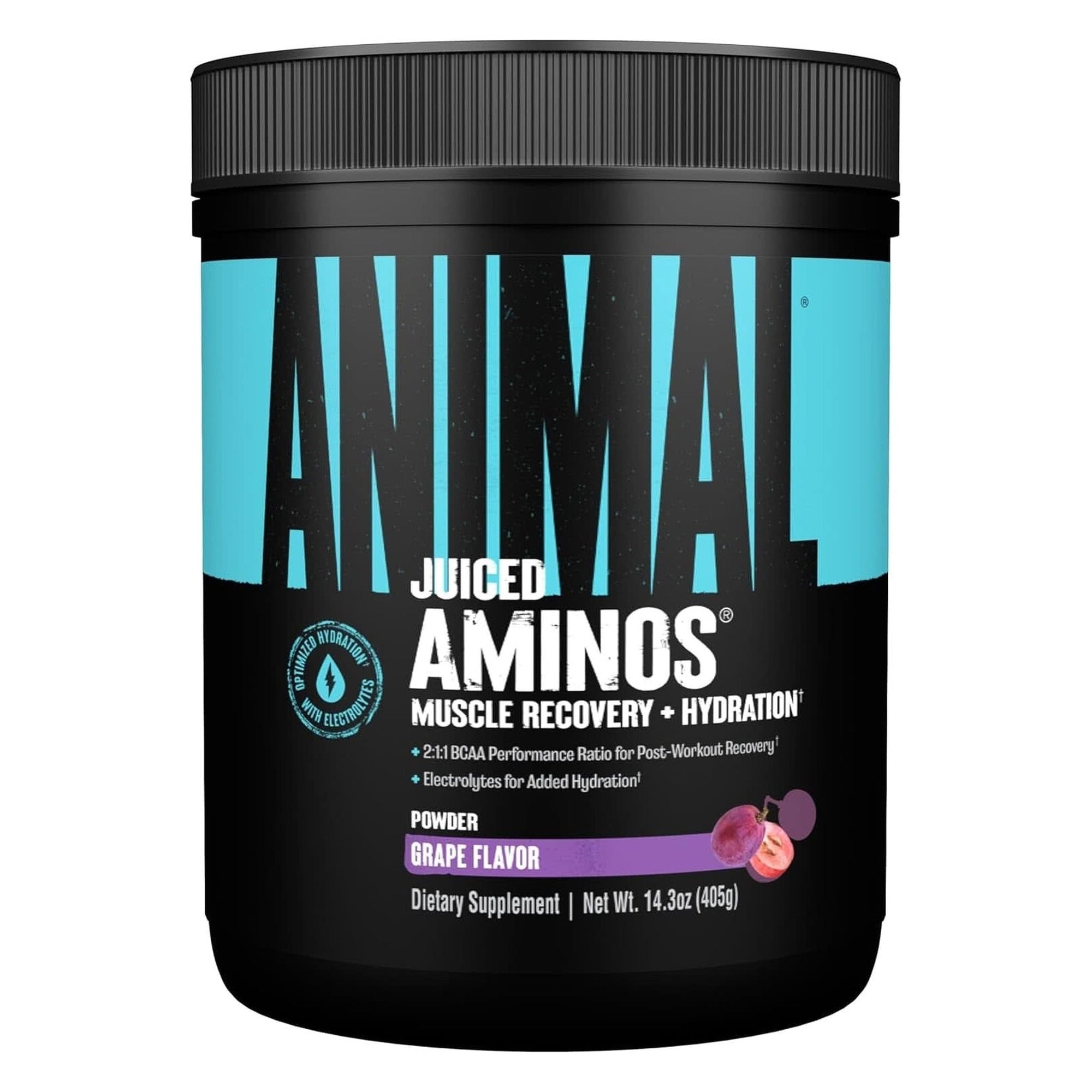 Animal Juiced Amino Acids - BCAA/EAA Matrix plus Hydration with Electrolytes and Sea Salt Anytime Recovery and Improved Performance - 30 Servings