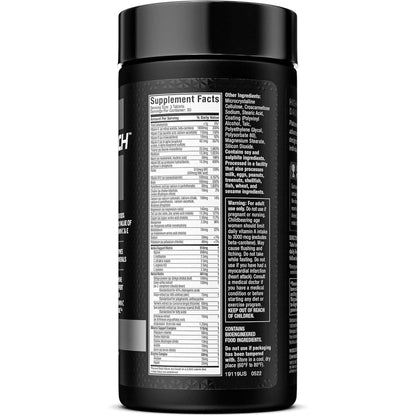 Muscletech Platinum Multivitamin for Immune Support 18 Vitamins & Minerals Vitamins a C D E B6 B12 Daily Workout Supplements for Men 90 Ct