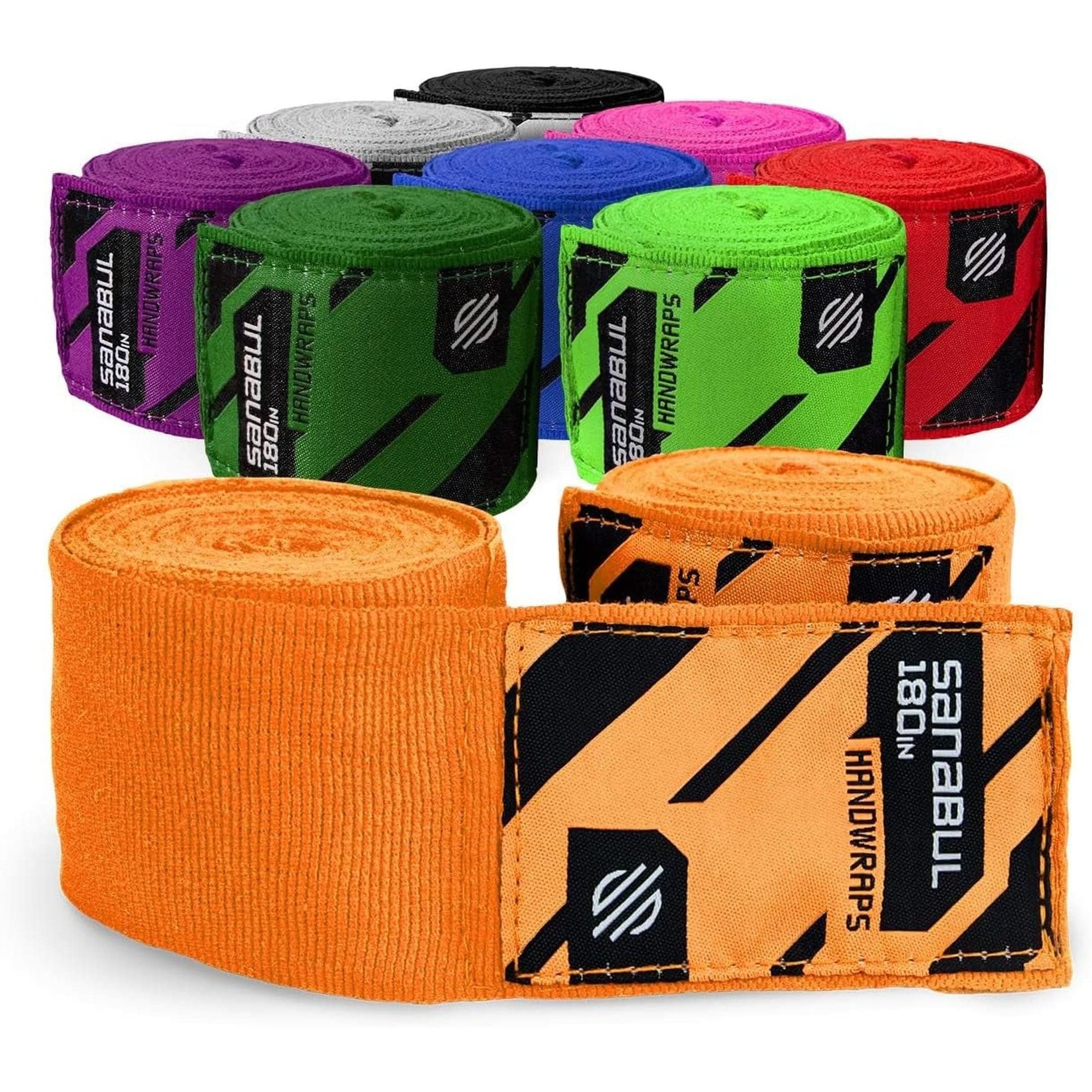 Sanabul Elastic 180 Inch Boxing Handwraps | Boxing Gloves Muay Thai MMA Boxing Hand Wraps