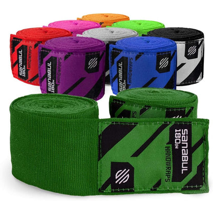 Sanabul Elastic 180 Inch Boxing Handwraps | Boxing Gloves Muay Thai MMA Boxing Hand Wraps