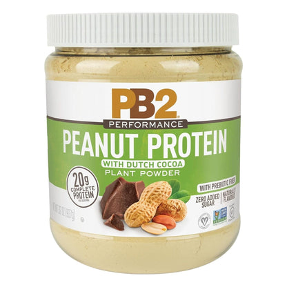 PB2 Performance Peanut Protein Powder with Dutch Cocoa – [2 Lb/32 Oz Jar] – 20G of Vegan Plant Based Protein Powder, Non GMO, Gluten Free, Non Dairy