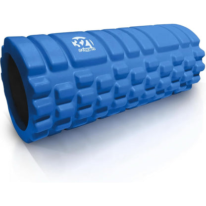 321 STRONG Foam Roller - Medium Density Deep Tissue Massager for Muscle Massage and Myofascial Trigger Point Release, with 4K Ebook