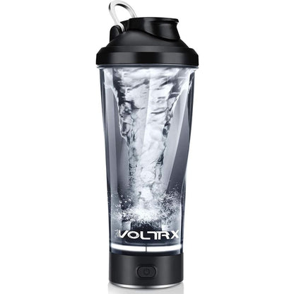 VOLTRX Premium Electric Protein Shaker Bottle, Made with Tritan - BPA Free - 30 Oz Vortex Portable Mixer Cup/Usb Rechargeable Shaker Cups for Protein Shakes