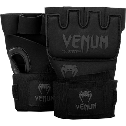 Venum "Kontact" Gel Glove Wraps, Black