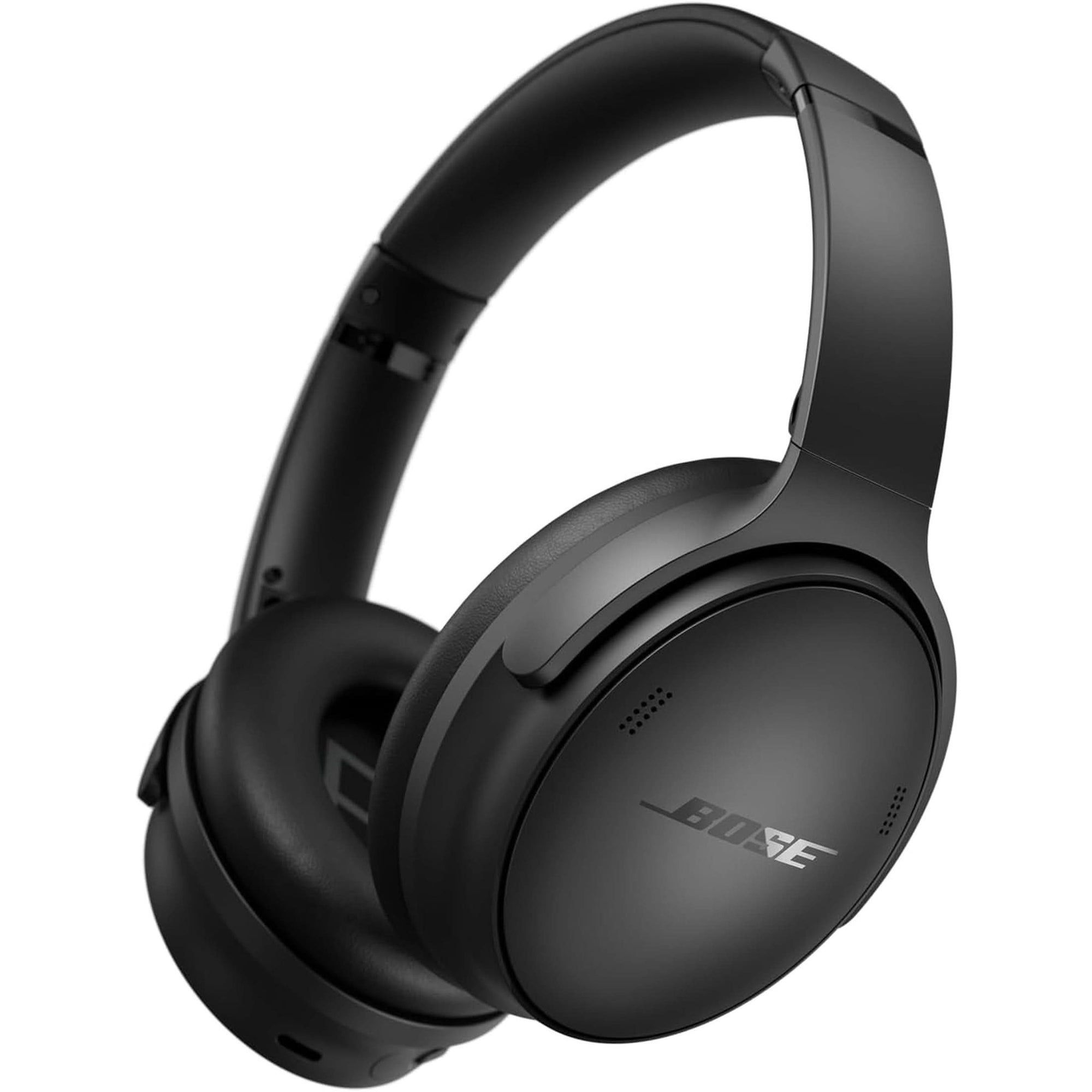 Bose Quietcomfort Bluetooth Headphones, Wireless Headphones, over Ear Noise Cancelling Headphones with Mic, up to 24 Hours of Battery Life, White Smoke