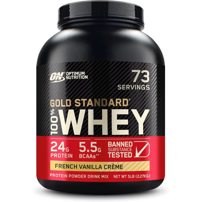 Optimum Nutrition Gold Standard 100% Whey Protein Powder, Double Rich Chocolate, 2 Pound (Packaging May Vary)