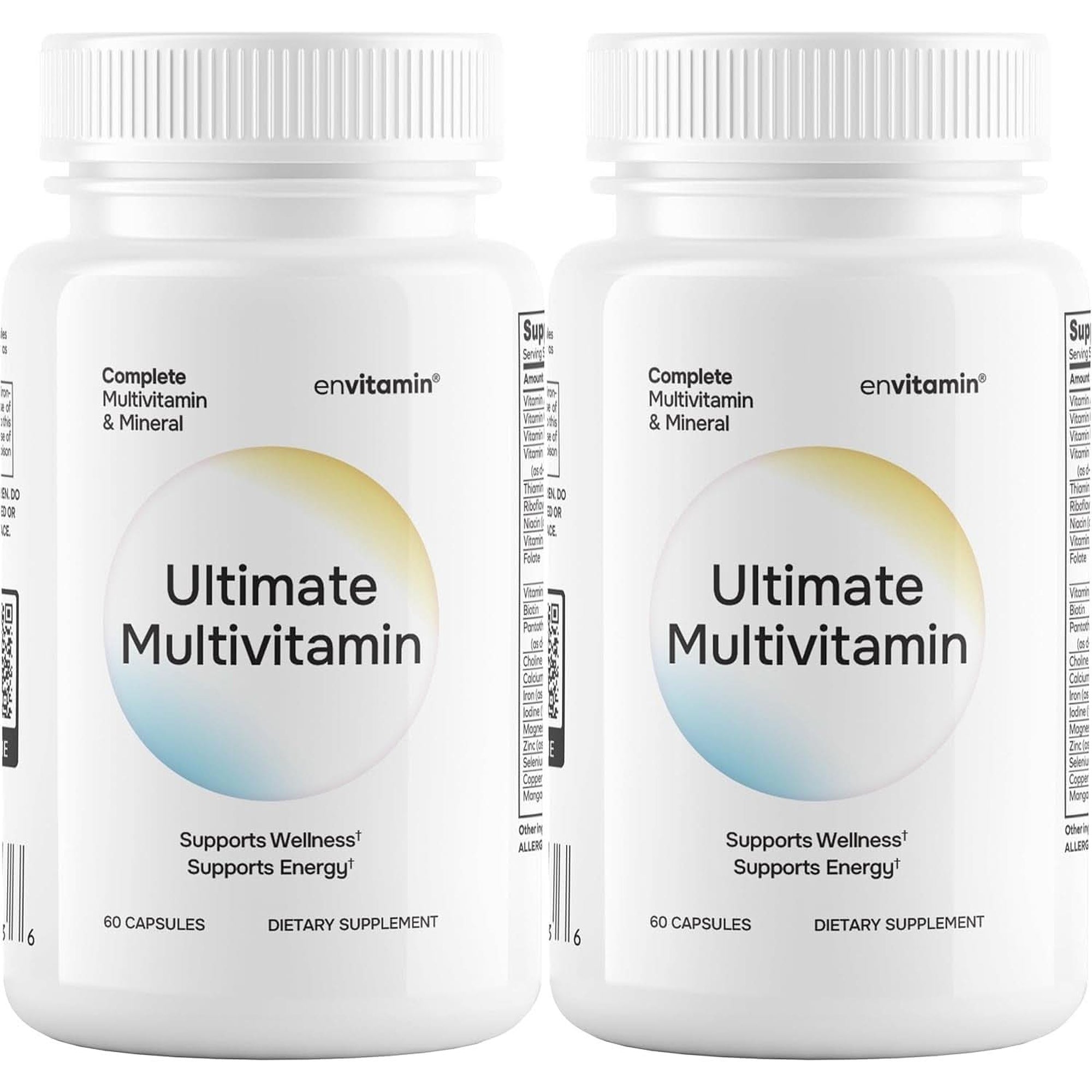 Ultimate Multivitamin Multimineral and Superfood with 42 Fruit and Vegetable Blend, 60 Count