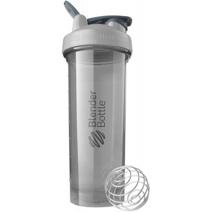 Blenderbottle Shaker Bottle Pro Series Perfect for Protein Shakes and Pre Workout, 24-Ounce, Black/Clear