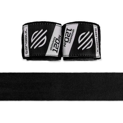 Sanabul Elastic 120 Inch Boxing Hand Wraps | Kickboxing Handwraps for Boxing Gloves for Men, Women, and Kids | Muay Thai MMA Hand Wraps