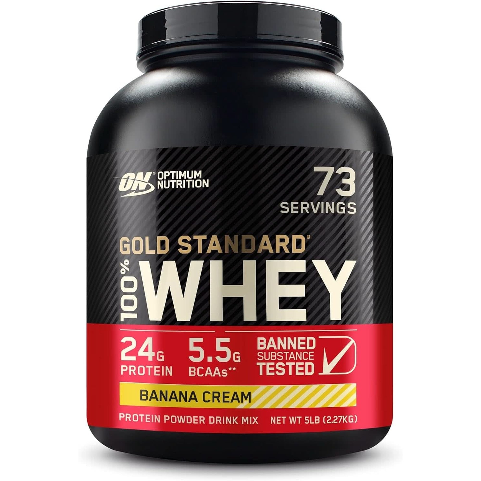 Optimum Nutrition Gold Standard 100% Whey Protein Powder, Double Rich Chocolate, 2 Pound (Packaging May Vary)