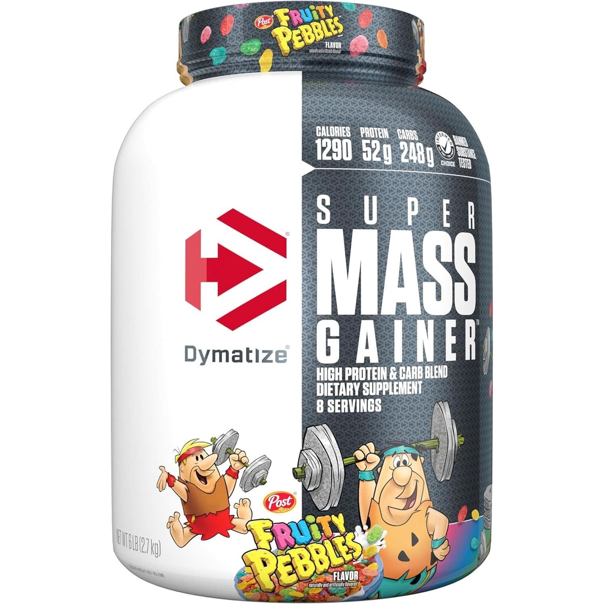 Dymatize Super Mass Gainer Protein Powder, 1280 Calories & 52G Protein, Gain Strength & Size Quickly, 10.7G Bcaas, Mixes Easily, Tastes Delicious, Gourmet Vanilla, Gourmet Vanilla, 6 Pound (Pack of 1)