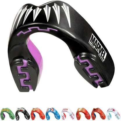 Marvel Venom Sports Mouthguard Dual Layer Premium Protection Adults Gum Shield with Case for Boxing, MMA, Rugby, Martial Arts, Judo and All Contact Sports