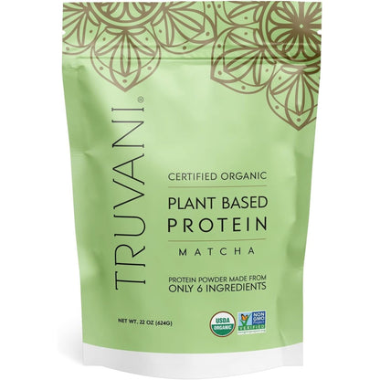 Truvani Pea Protein Powder, Vanilla, 20.9Oz, 1Pk, 20 Servings