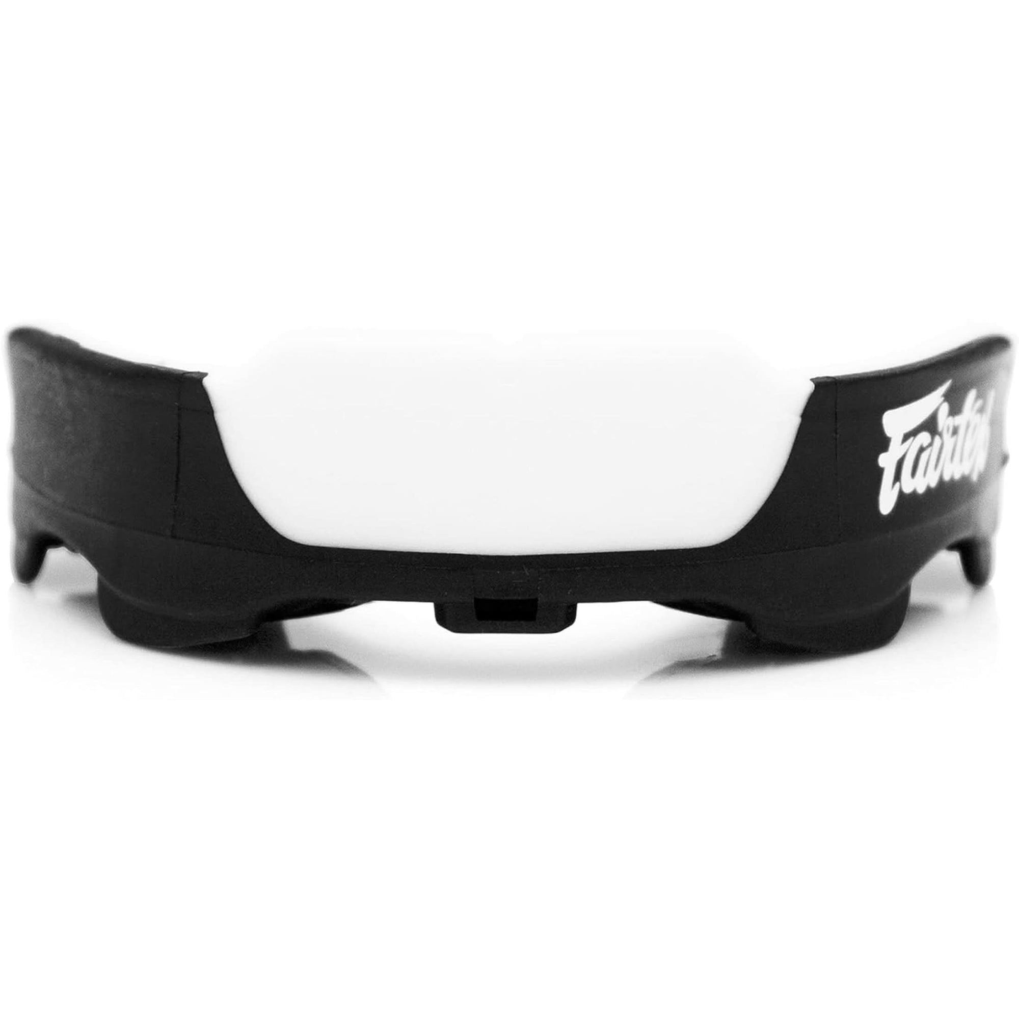 Fairtex MG3 Gel Mouth Guard Protection | Ultimate Protection for Contact Sports | Custom Fit, Bpa-Free, Latex-Free | Quick Tether Connect, Heavy-Duty Shock Frame, Gel-Fit Liner Black